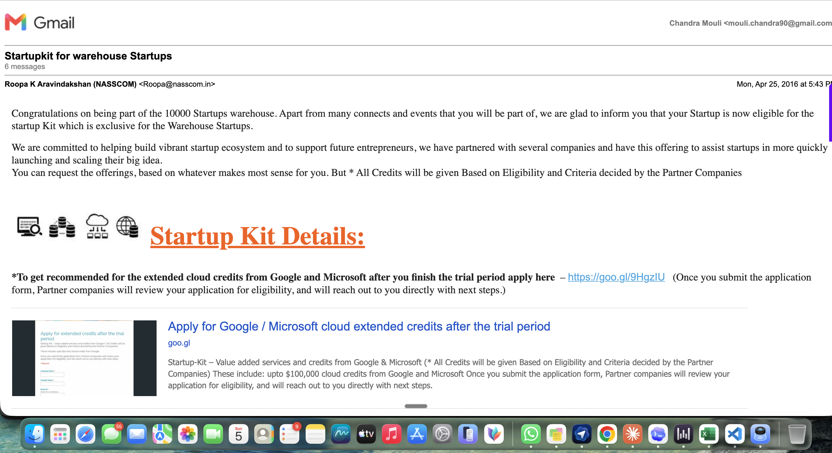 NASSCOM startup kit
